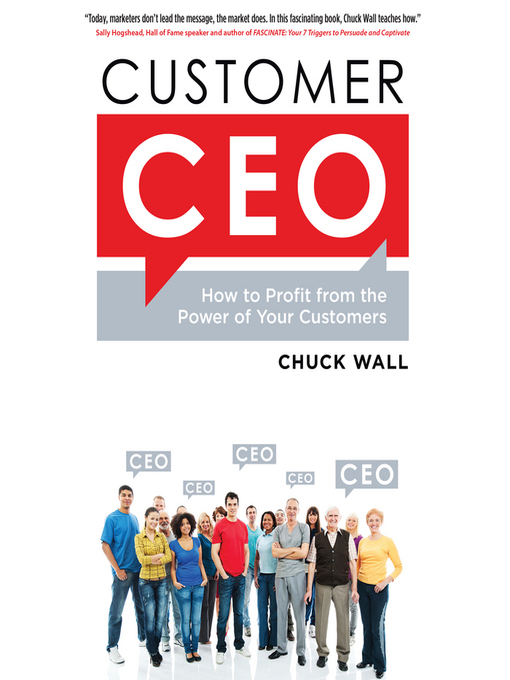 Title details for Customer CEO by Chuck Wall - Available